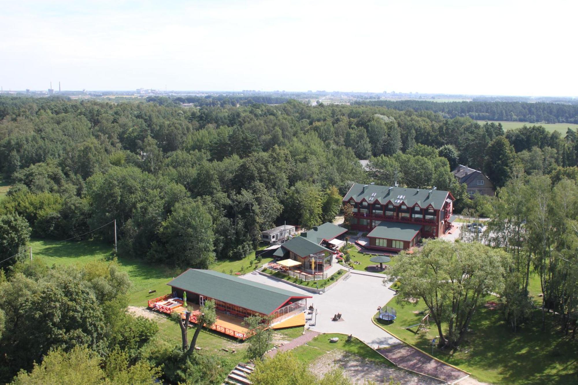Hotel Green Smiltyne Panevėžys Exteriör bild